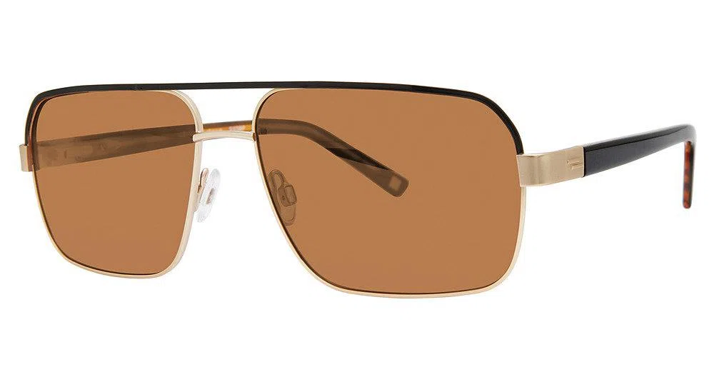 Randy Jackson RJSS938P Sunglasses - Black/gold